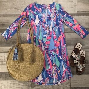 **SOLD**Lilly Pulitzer quarter sleeve dress